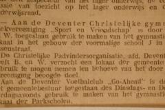 De Christelijke Padvindersorganisatie, afd. Deventer