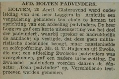 Afd. Holten  Padvinders