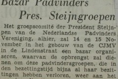 Bazar Padvinders Pres. Steyngroepen