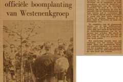 H. Lamberts verrichtte officiele boomplanting van Westenenkgrp.