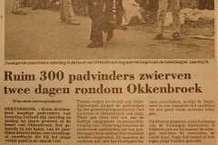 Ruim 300 padvinders zwierven twee dagen rondom Okkenbroek