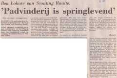 Padvinderij is springlevend