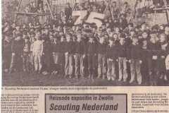 Scouting Nederland viert 75-jarig bestaan