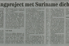 Scoutingproject met suriname dichterbij