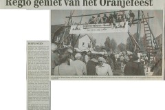 Regio geniet van het oranjefeest